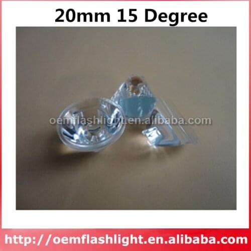 20mm 15 Degree Cree XM-L LED Lens - 1pc