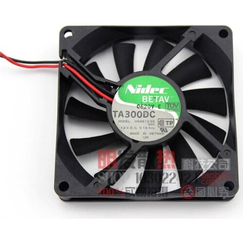 H34612-55 12V 0.18A 8015 Slim CPU Cooler Mute fan