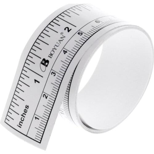 90cm Self Adhesive Metric Measure Tape Vinyl Ruler Sticker For Sewing Machine