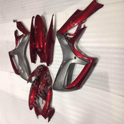 Wine red black Motorcycle Bodywork Set Fairing kit For Suzuki GSXR600/750 GSXR600-750 2006-2007 2005 06-07 Fairing