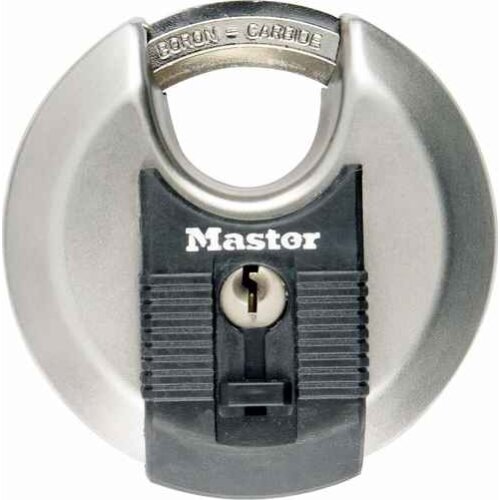 Key padlock Circular Stainless steel (Refurbished D)