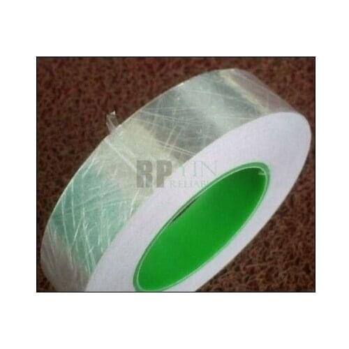 1x 10mm *50 meters Single Adhesive Double Sided Conductive Aluminum Foil Tape, Hot Appliance Accept Customize Width Cut