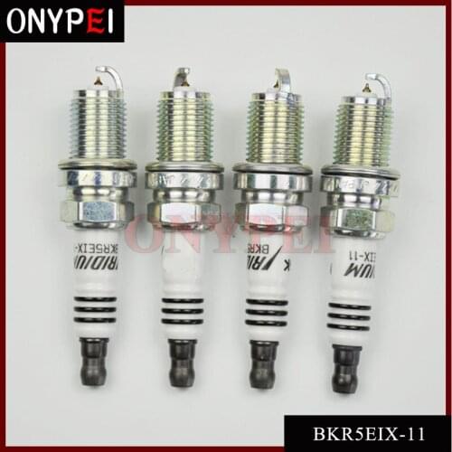 4-6pcs/lot BKR5EIX-11 3184 Iridium Spark Plugs For Honda Hyundai Kia Mazda Lexus Toyota Suzuki Nissan Subaru