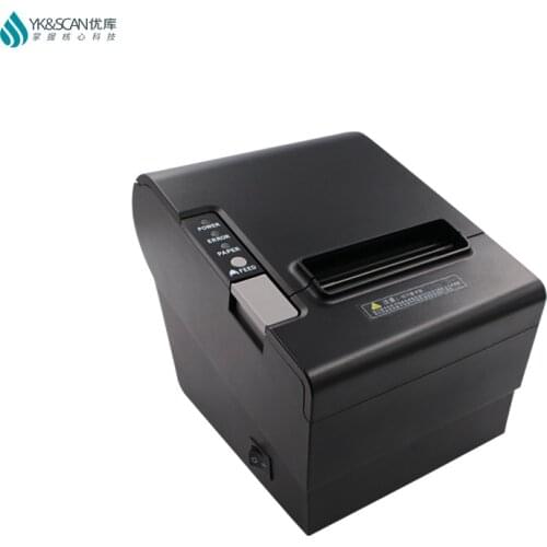 Auto-Cutter 80mm Thermal Receipt Printer YK-8030 Straight Thermal Print Design for cash register USB, LPT,PS/2 in one