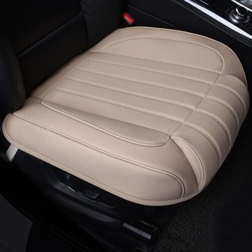 PU Leather Car Seat Protector Car Seat Cover Car Seat Cushion Leather Pad Leg Support Extension Auto accessories Universal Size