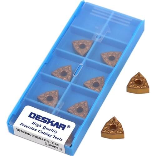 WNMG060404-TM LF9018 External Turning Tool WNMG060408-TM LF9018 Wear-Resistant Carbide Inserts CNC Lathe Tool Steel Cutting Tool
