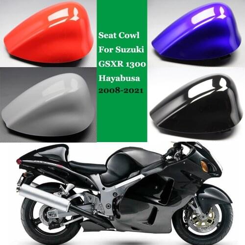 GSXR 1300 Seat Cover Cowl Fairing Solo Rear Pillion For Suzuki GSXR1300 Hayabusa 2008-2021 13 14 2015 2016 2017 2018 2019 2020