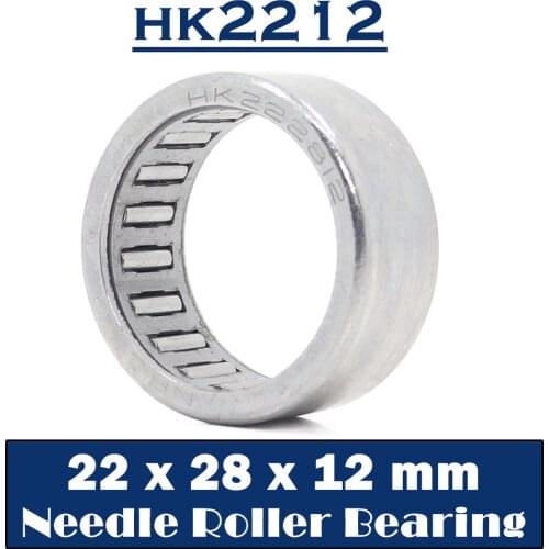 HK2212 Needle Bearings 22*28*12 mm ( 5 Pcs ) Drawn Cup Needle Roller Bearing TLA2212Z HK222812 37941/22