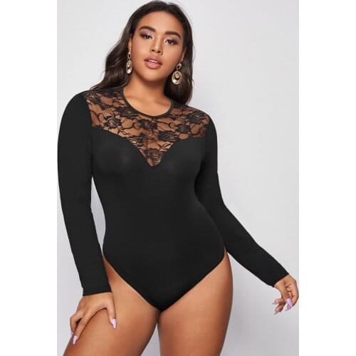 Leisure long sleeve spring and autumn tights womens solid color Jumpsuit hollow out womens Jumpsuit 2021 NEW