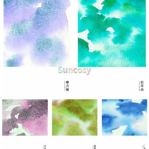 Super Vision New 5 Color Professional Layered Color Watercolor Paint , Sub-package , Artist Grade Painting Art Supplies