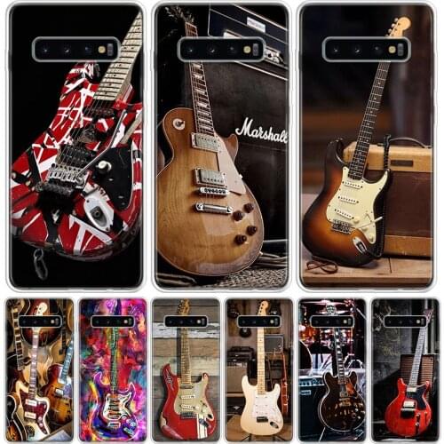 Music Score Musical Violin Guitar Cover Phone Case For Samsung Galaxy S10 S20 Ultra Note 10 9 8 S9 S8 J4 J6 J8 + Lite Plus Pro S