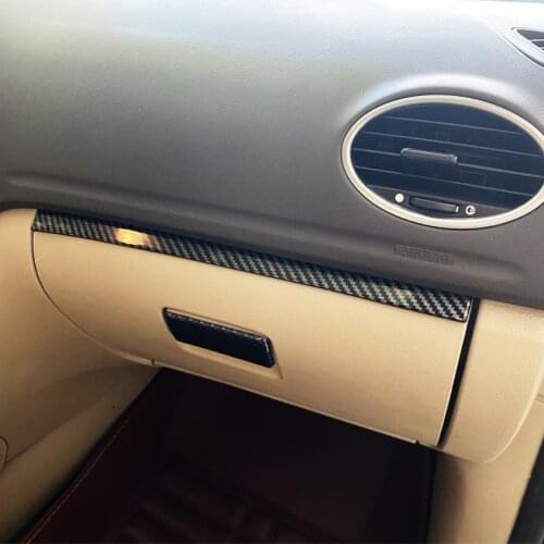 My Good Car ABS Interior Car Storage Glove Box Decoration Trim Sticker for Ford Focus 2 MK2 2005 - 2011 LHD Accessories