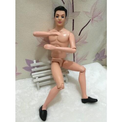 O for U 30CM Popular Boyfriend Prince Ken Male Doll Body Rotational Joints Man Body Dolls DIY Naked Body With Head&Shoes Toy