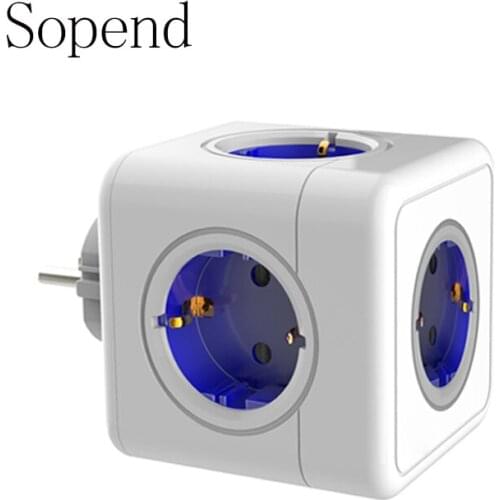 Sopend Smart PowerCube Socket Wall Charging Dock EU Plug For Desktop Office Home