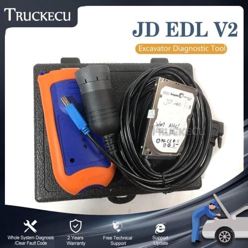 V5.2 JD EDL V2 Service Advisor EDL v2 Electronic Data Link+JD AG/CF JD truck agriculture tractor construction diagnostic tool