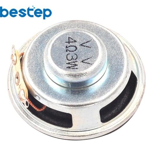 High Quality Speaker Horn 3W 4R Diameter 4CM Mini Amplifier Rubber Gasket Loudspeaker Trumpet