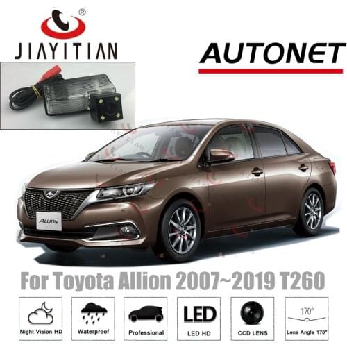 JiaYiTian rear camera For Toyota Allion T240 2001~2019 CCD Night Vision Backup camera Parking Camera Reverse Camera