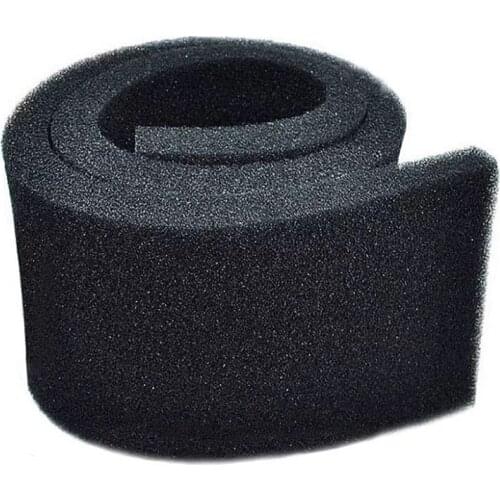 100cmx100cmx2cm Black Filtration Foam Aquarium Fish Tank Biochemical Filter Sponge Pad Skimmer Long Use Time Sponge Supply Tank