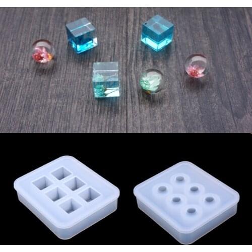 Silicone Pendant Mold Making Jewelry For Resin Necklace Mould Craft DIY Tool Findings
