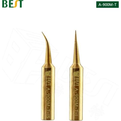 BES A-900M-T I IS Lead Free Fine Soldering Tip High Quality Fly Line Dedicated Iron Head For 936 Solder Station PCB BGA Welding