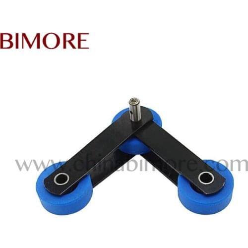 Escalator Elevator Parts K Type Escalator Step Chain P135.5 Roller 76x25mm