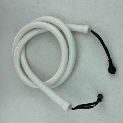 22mm diameter;360 degree viewing,2m/WS2812B DC5V 100pixels(200leds,double PCBA)per mete; smart rgb neon flex light;IP67