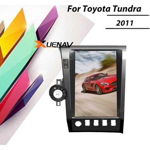 Tesla Style DVD Player For Toyota Sequoia Tundra 2011 Car Radio Android GPS Multimedia Navigation Video Carplay