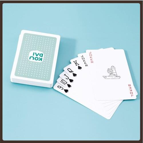 Travel Waterproof Pvc Plastic Playing Cards Set Portable Mini Creative Cute Collect Birthday Present Jouer Aux Cartes Magic Card