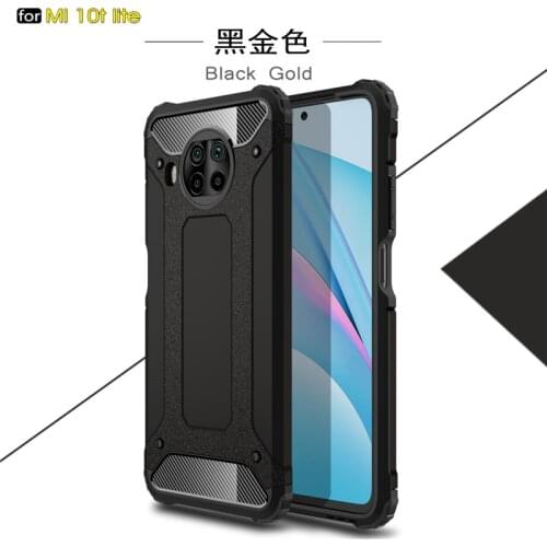 For Xiaomi Mi 10T Lite Case For Mi 10 T Lite Cover Coque Shockproof Hard Shockproof PC Bumper Cover For Mi 10T Pro Lite Fundas