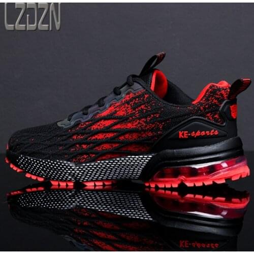 Sports Running Mens Shoes Full Sole Cushion Light Marathon New Winter Outdoor Tourism Mountaineering Trendy Shoes All-Match