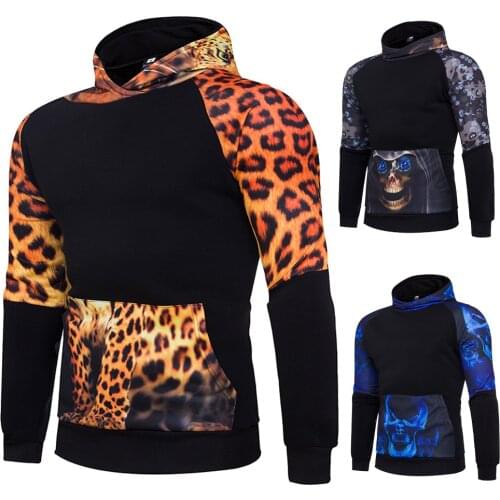 SWAGWHAT Hoodies Men New Fashion Hip Hop 3D Printed Hoodie Sweatshirts Long Sleeve Hooded Pullover Harajuku Jacket Coat Men