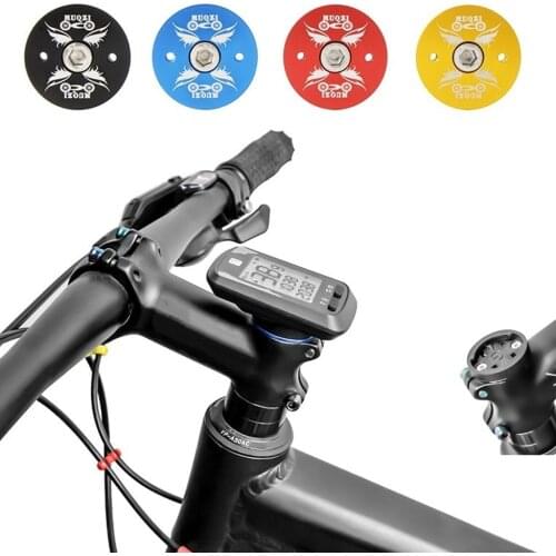 Solid Bike Computer Holder Bike Stem Top Cap Stopwatch Mount Bracket Rack Accessory Cycling Bicycle Accessories