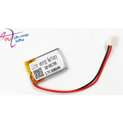 XH2.54 501730 3.7V 300MAH 501830 lithium polymer battery recording point reading pen Bluetooth business