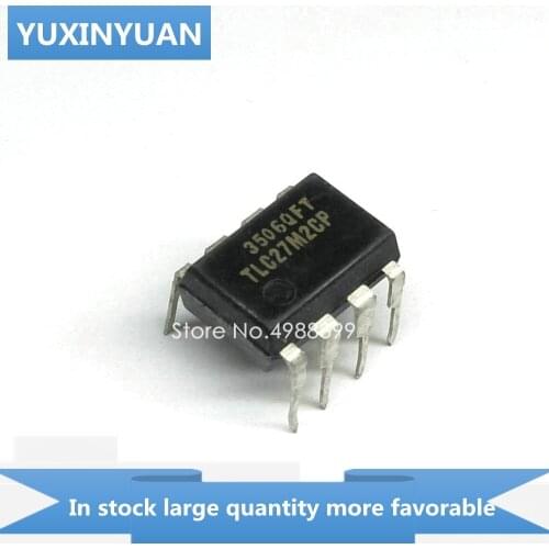 YUXINYUAN 10PCS/LOT TLC27M2CP TLC27M2 TLC27M2C TLC 27M2CP 27M2 DIP8 in stock in stock