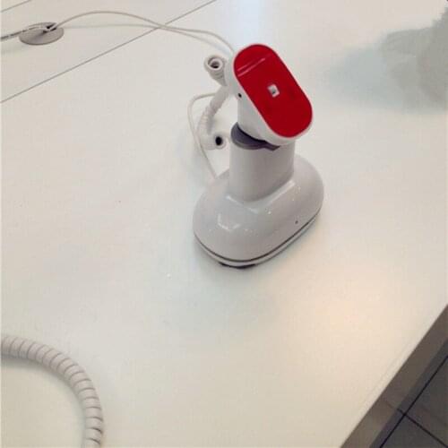 6 set/pack) alarm and charge security magnet pull box holder for mobile phone anti theft alarm display stand