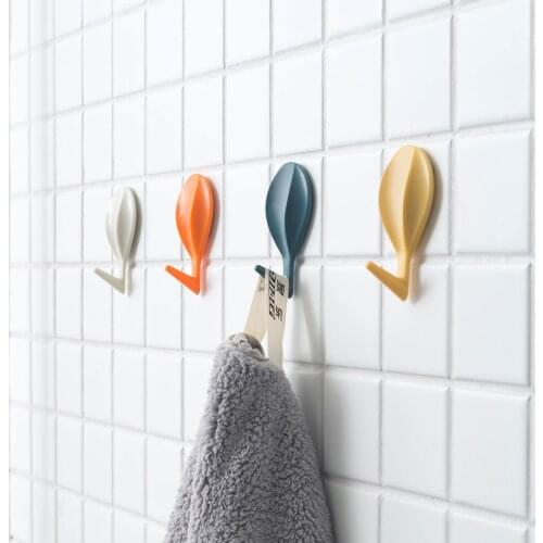 8 Pcs/ lot Hot Air Balloon Key Holder Wall Cute Home Decor Room Decor Kitchen Key Holder Load-bearing Waterproof Free Punch Ins