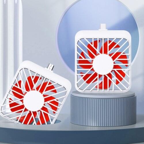 Audiology Portable USB Phone Fan Interface Power Supply Micro USB or Type-C for Cell Phone Smartphones