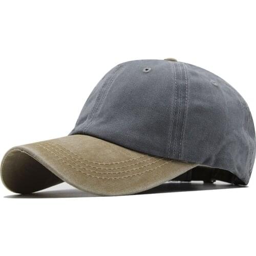 Baseball Cap for Women Snapback Caps Men Casquette Bone Hats For Men Solid Fashion Vintage Plain Flat Washed Blank Cotton Hat