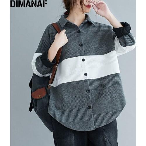 DIMANAF Women's Oversized Jackets