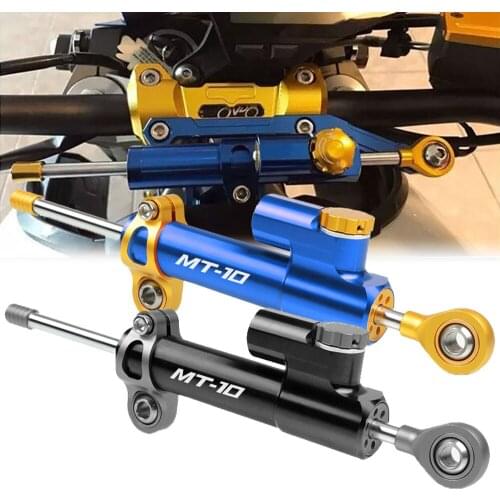 FOR YAMAHA MT10 MT-10 MT 10 2015 2016 2017 2018 2019 2020 CNC Adjustable Motorcycles Steering Stabilize Damper Bracket Mount Kit