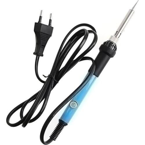 60W Electric Soldering Iron Adjustable Temperature 110V 220V Mini Handle Heating Pencil Rework Repair Tool Welding Torches