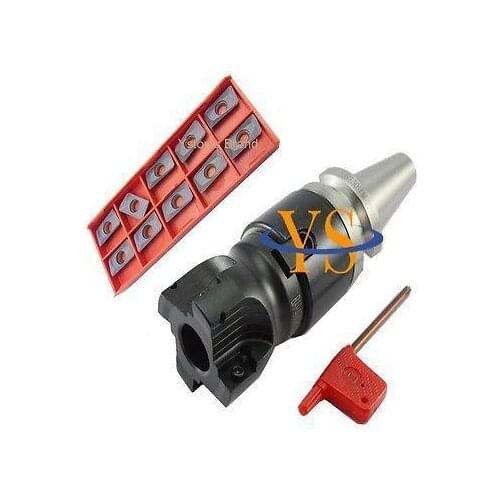 New M12 BT30 FMB22 45L+BAP400R 50-22-4T Face Milling Cutter &10pc APMT1604 inserts CNC mill