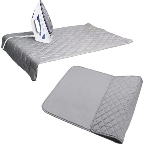 Ironing Mat Laundry Pad Ironing Blanket Magnetic Portable Pad Washer Dryer Heat Resistant Pad Iron Board Alternative Cove