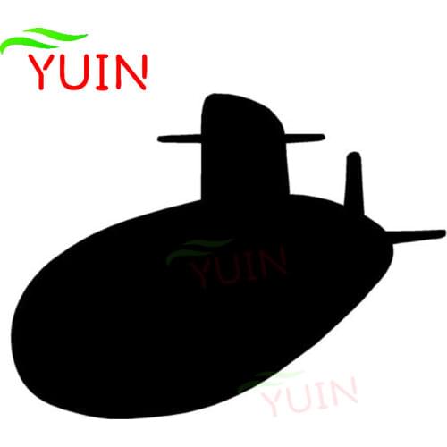 Submarine Submarine Creative Car Decals Fashion Decoration Personalized PVC Waterproof Sunscreen Sticker Can Be Customized Color
