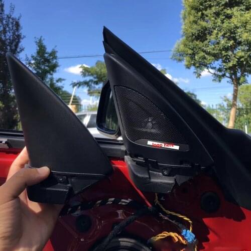 Car Front Door Tweeter Cover Speaker For BMW F22 F23 2 Series Loudspeaker Horn Modification Sticker Decoration Original Upgrade