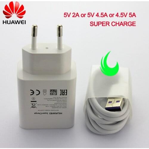Original Huawei P30 SuperCharge Travel Quick Fast Charger Adapter 5A Type C Cable For P20 Lite P10 Plus Mate 9 10 20 X Pro Honor
