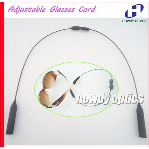 WQ004 200pcs Adjustable Sport Eyeglasses Sunglasses Children Kids Men Women Glasses chain cord holder String