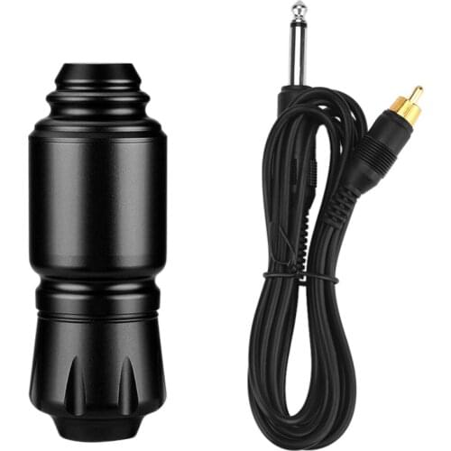 Permanent Makeup Rotary Tattoo Machine Motor Tattooing Pen w/ RCA Clip Cord