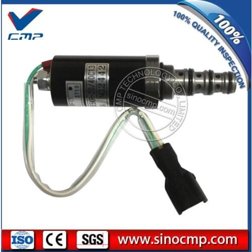 SINOCMP solenoid valves YN35V00005F1 KDRDE5K-20/G24D12A for Kobelco