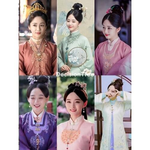 2021 tv play hanfu the sword and the brocade oriental woman chinese traditional costumes hanfu fairy dance performance dress